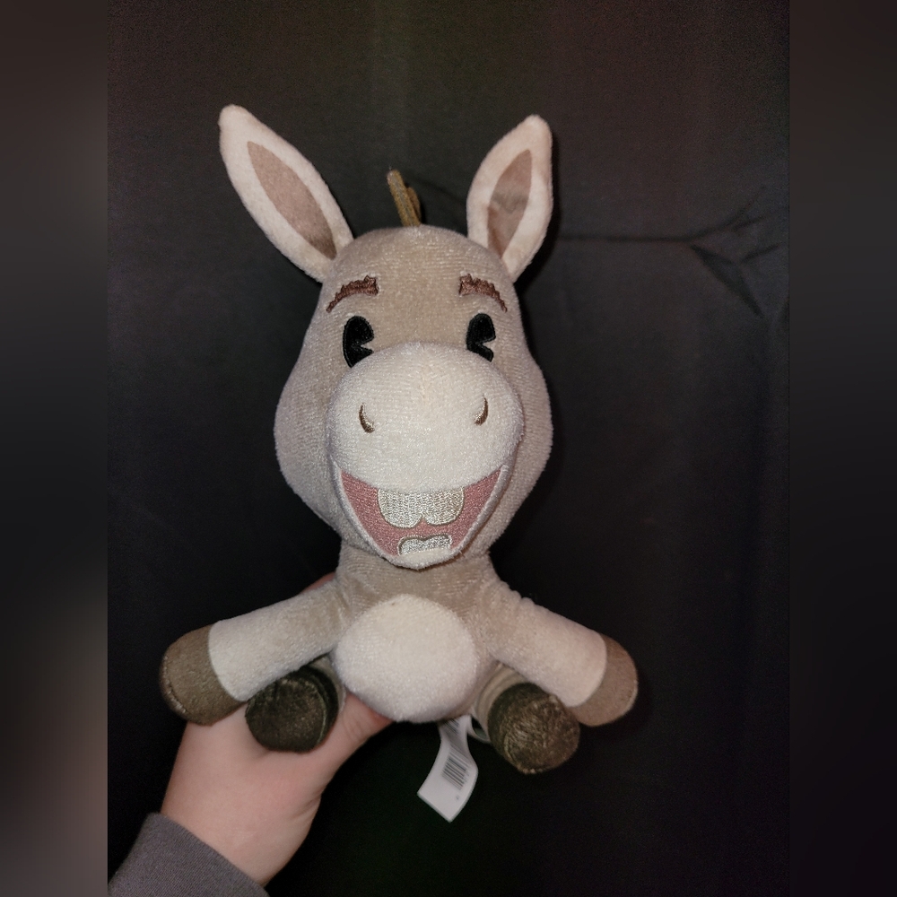 SHREK NICE CUTE DONKEY 8" Plush Stuffed Animal Toy Dreamworks